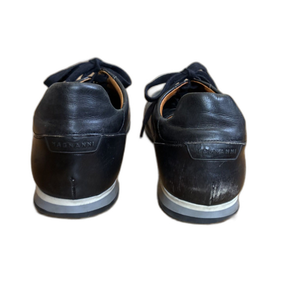 Magnanni Black Leather Sneakers Shoes   Mens Size 13 main image 7